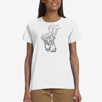 Ladies' Ultra Cotton® 6 oz. T-Shirt Thumbnail